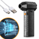 Мощен мини вентилатор/духалка с USB зареждане, батерия 8000 mAh, висока скорост на въздушния поток 3