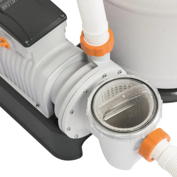 Пясъчна помпа за басейн 500W с таймер и дебит 11 355 л/ч – Кристално чиста вода без усилие 5