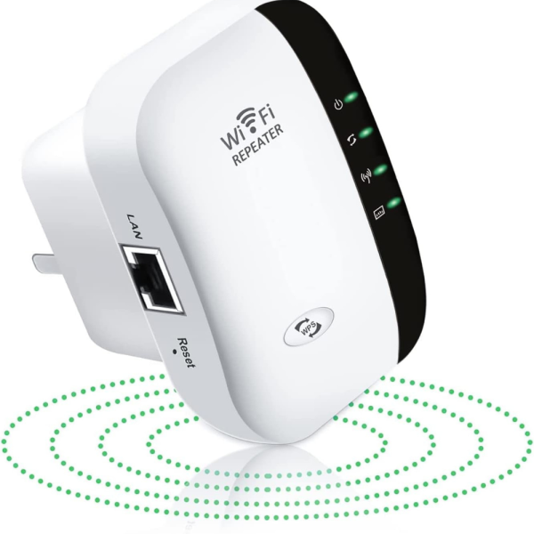 Wi-Fi Repeater 300Mbps – Усилвател и разширител на Wi-Fi сигнала с LAN порт 5