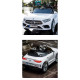 Бяла акумулаторна кола Mercedes Benz CLS350 с кожена седалка 12V 10