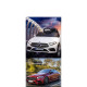 Бяла акумулаторна кола Mercedes Benz CLS350 с кожена седалка 12V 13