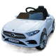 Бяла акумулаторна кола Mercedes Benz CLS350 с кожена седалка 12V 5