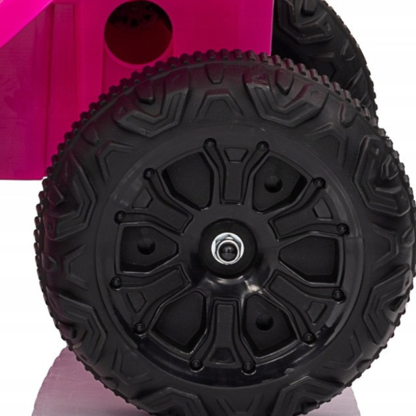 Детско акумулаторно ATV 6V 25W – Електрическо ATV с LED светлини за деца 1.5+ години, розово 5
