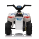 Детско акумулаторно ATV 6V 25W – Електрическо ATV с LED светлини за деца 1.5+ години, бяло 8