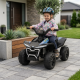 Детско акумулаторно ATV 6V 25W – Електрическо ATV с LED светлини за деца 1.5+ години, черно 2