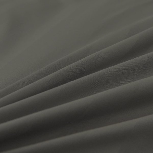 Спален комплект 4 части - 160x200 см с 2 калъфки, сатенени райета, микрофибър/памук, с цип, хипоалергенен - тъмно сив 4
