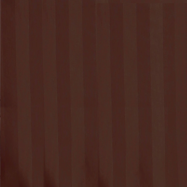 Спален комплект 4 части - 220x200 см с 2 калъфки, сатенени райета, микрофибър/памук, с цип, хипоалергенен - кафяв 6