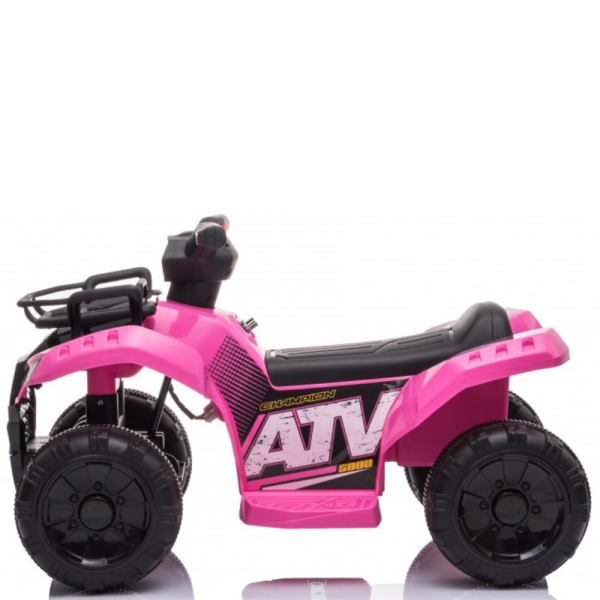 Детско акумулаторно ATV J320 6V – LED светлини, USB музика и офроуд приключения за деца 1.5–4 години, розово 7