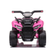 Детско акумулаторно ATV J320 6V – LED светлини, USB музика и офроуд приключения за деца 1.5–4 години, розово 4