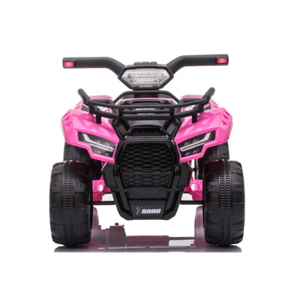 Детско акумулаторно ATV J320 6V – LED светлини, USB музика и офроуд приключения за деца 1.5–4 години, розово 4