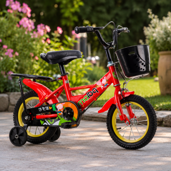 Детски велосипед Maibeki с кош в предната част C BIKE4 1