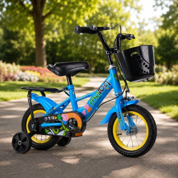 Детски велосипед Maibeki с кош в предната част C BIKE4 5