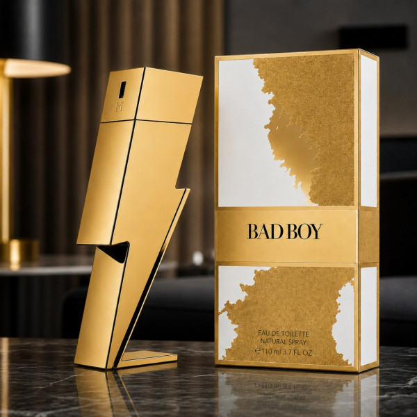 Луксозен мъжки парфюм Bad Boy, Eau de Toilette ,110 ml, с бергамот, черен пипер, кедър, тонка и какао 1