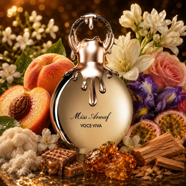 Armaf Miss Armaf Voce Viva Eau de Parfum 100 мл – Дамски цветен парфюм с жасмин, праскова, тубероза и сандалово дърво