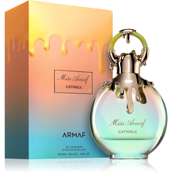 Armaf Miss Armaf Catwalk EDP 100 мл – Цветен и мускусен аромат с цитруси, праскова, жасмин, ванилия и амброксан 5
