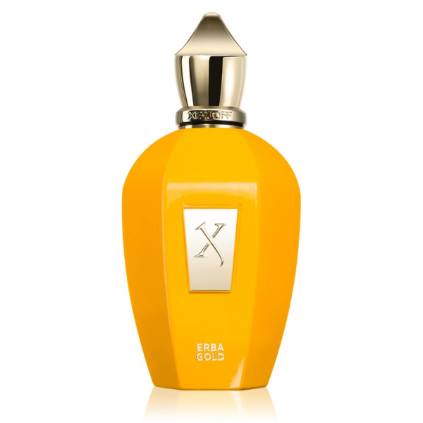 Унисекс парфюмна вода Xerjoff Erba Gold, EDP – Цитрусово-плодов аромат с лимон, бергамот, зелена ябълка, круша, ванилия и мускус