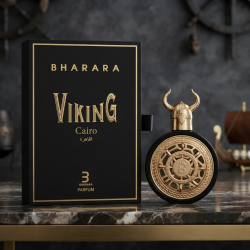 Bharara Viking Cairo парфюм EDP 100 мл – Свеж цитрусов аромат с бергамот, лимон, джинджифил, лавандула, кехлибар и мускус