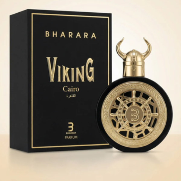 Bharara Viking Cairo парфюм EDP 100 мл – Свеж цитрусов аромат с бергамот, лимон, джинджифил, лавандула, кехлибар и мускус 4