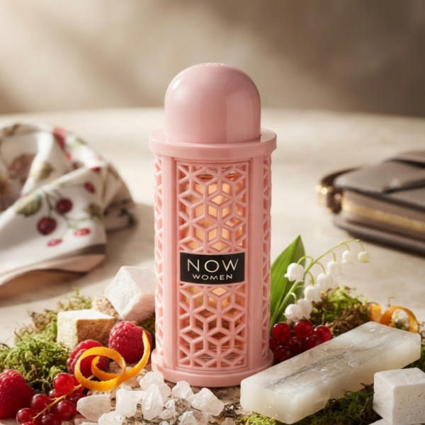 Rave Now Women дамски парфюм EDP 100 мл – Сладък плодов аромат с червени плодове, маршмелоу, жасмин, ванилия и мускус 3