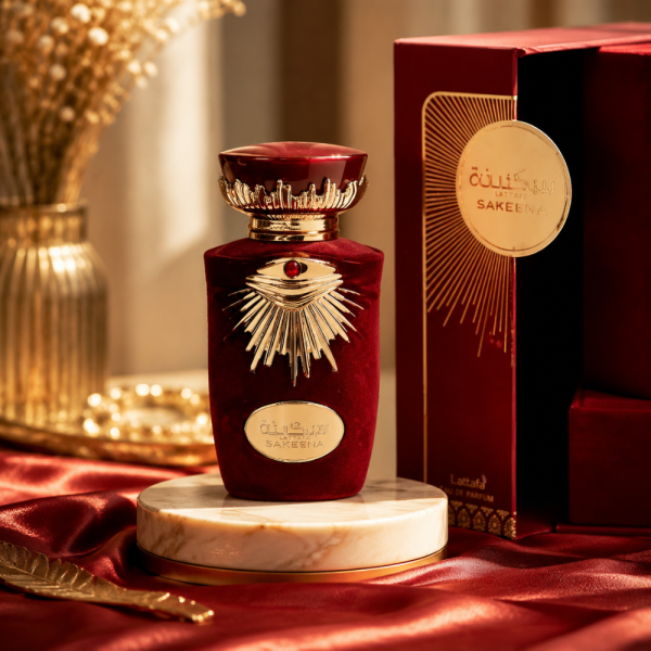 Lattafa Sakeena Eau de Parfum 100 мл – Плодово-гурме дамски парфюм с маракуя, карамел и ванилия 3