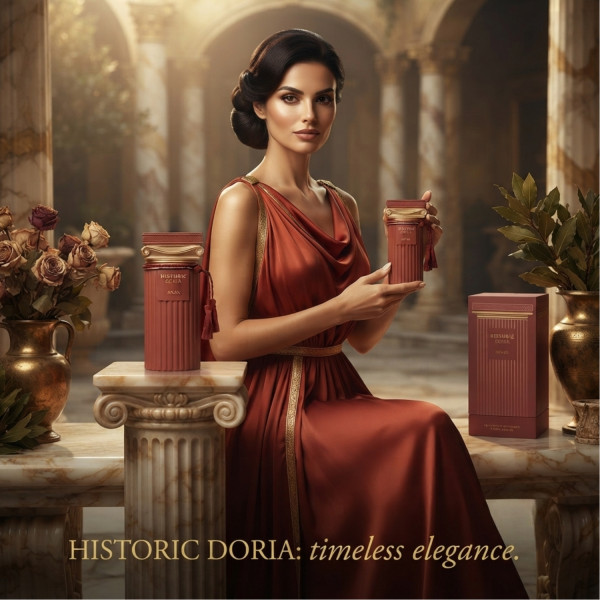Afnan Historic Doria EDP 100 мл – Луксозен ориенталски аромат с нотки на подправки, дърво и сладка топлина 4