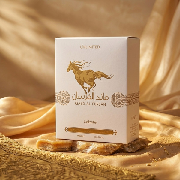 Lattafa Qaed Al Fursan Unlimited EDP 100 мл – сладък плодов аромат с ванилена елегантност