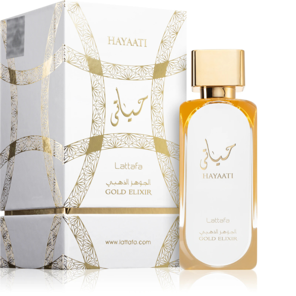 Lattafa Hayaati Gold Elixir EDP 100 мл – Луксозен парфюм за него и нея с грейпфрут, шафран, ванилия и кехлибар