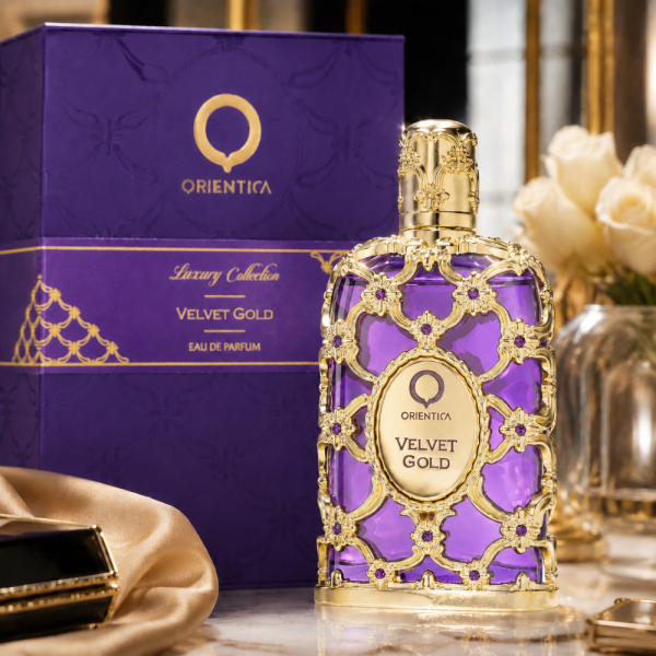 Orientica Velvet Gold EDP 100ml – Луксозен парфюм за него и нея с карамел, роза, ванилия и мускус 1