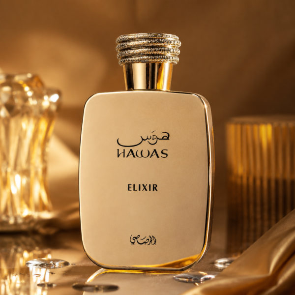 Rasasi Hawas Elixir EDP 100 ml – Интензивен аромат за него и нея с мента, ванилия и кехлибар