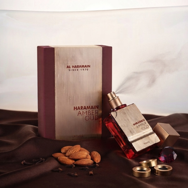 Al Haramain Amber Oud Rouge EDP 100 ml – луксозен ориенталски аромат с кехлибарена елегантност 1