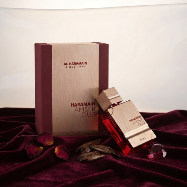 Al Haramain Amber Oud Rouge EDP 100 ml – луксозен ориенталски аромат с кехлибарена елегантност