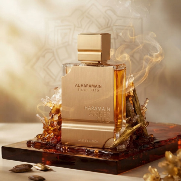 Al Haramain Amber Oud White Edition EDP 100 мл – Луксозен унисекс парфюм с цитруси, сладки акорди и топъл амбров шлейф 2