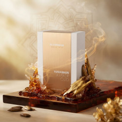 Al Haramain Amber Oud White Edition EDP 100 мл – Луксозен унисекс парфюм с цитруси, сладки акорди и топъл амбров шлейф
