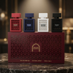 Луксозен комплект арабски парфюми Afleyk Scents Now 4x30 мл EDP – Унисекс аромати за него и нея в подаръчна кутия