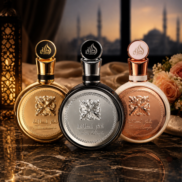 Lattafa Fakhar Gift Set 3×50 мл – Луксозна арабска парфюмна колекция за него и нея 4