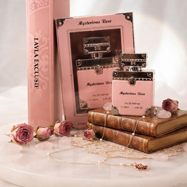 Mysterious Rose Eau de Parfum 100 мл – Луксозен дамски парфюм с нежен розов аромат и елегантно излъчване 2