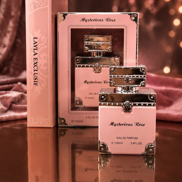 Mysterious Rose Eau de Parfum 100 мл – Луксозен дамски парфюм с нежен розов аромат и елегантно излъчване
