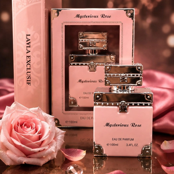 Mysterious Rose Eau de Parfum 100 мл – Луксозен дамски парфюм с нежен розов аромат и елегантно излъчване 5