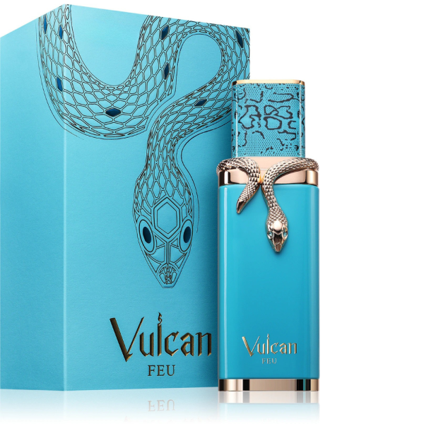 Vulcan Feu Eau de Parfum 100 мл – Дръзки цитрусово-плодов аромат с манго, джинджифил и дървесни нотки