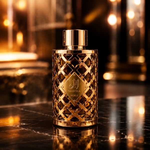 Orientica Noble Royal Collection 100 мл – Луксозен ориенталски парфюм за него и нея с роза, уд и дървесна елегантност