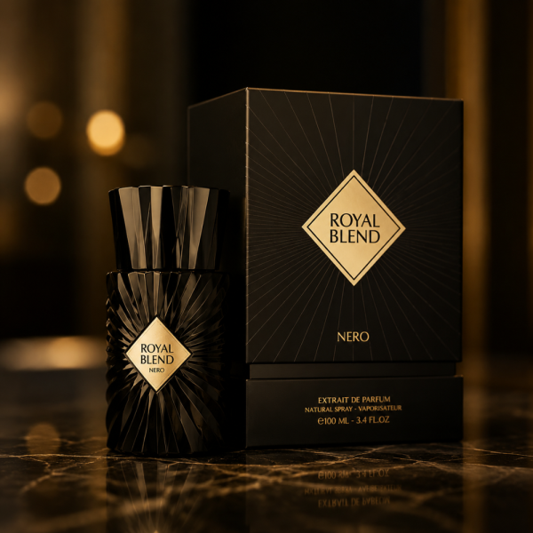 Royal Blend Nero Extrait de Parfum 100 мл – Луксозен арабски парфюм за него и нея с ванилия, уд и дълготраен шлейф