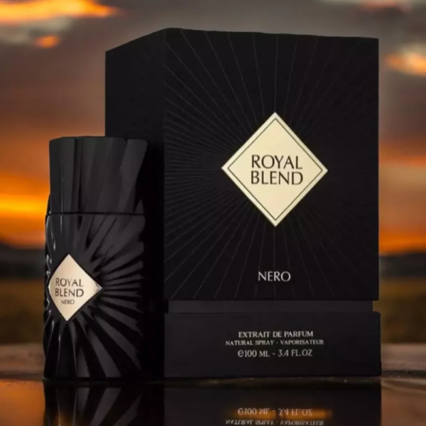 Royal Blend Nero Extrait de Parfum 100 мл – Луксозен арабски парфюм за него и нея с ванилия, уд и дълготраен шлейф 5