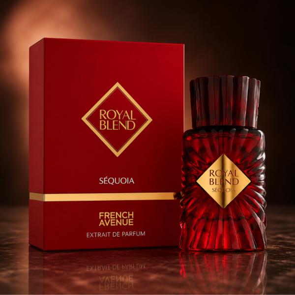 French Avenue Royal Blend Sequoia – Луксозен парфюм за него и нея с малина, ликьор, дъб и сандалово дърво 100 мл 1