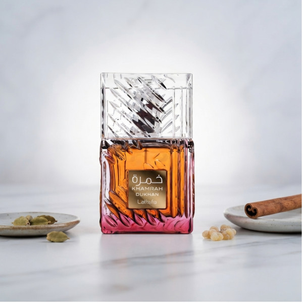 Lattafa Khamrah Dukhan Eau de Parfum 100 ml – Димен ориенталски унисекс парфюм с тютюн и тамян 2