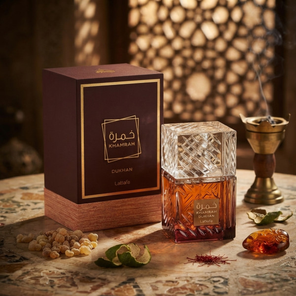 Lattafa Khamrah Dukhan Eau de Parfum 100 ml – Димен ориенталски унисекс парфюм с тютюн и тамян