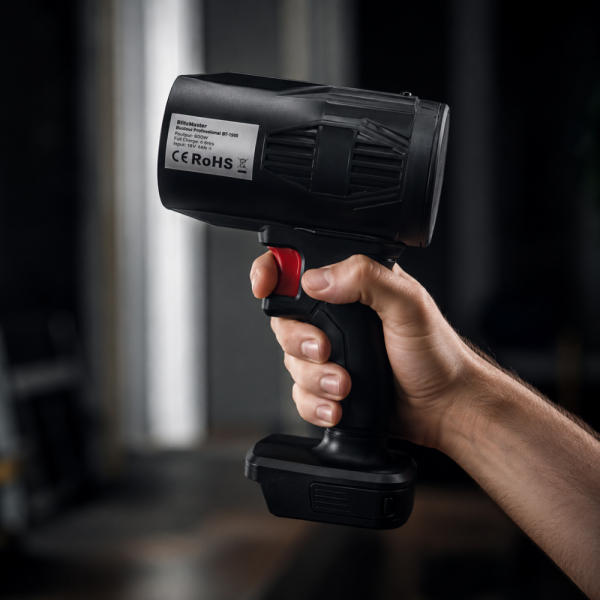 Безжична акумулаторна духалка за листа 21V, 300W – 2 батерии, 31 000 об./мин, 100 км/ч 2