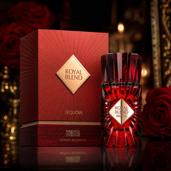 French Avenue Royal Blend Sequoia – Луксозен парфюм за него и нея с малина, ликьор, дъб и сандалово дърво 100 мл 1