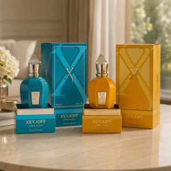 Комплект Xerjoff Erba Pura + Erba Gold EDP 100 мл – Луксозни унисекс парфюми с цитрусово-плодови аромати