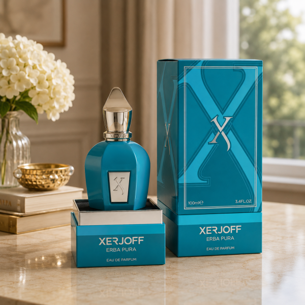 Комплект Xerjoff Erba Pura + Erba Gold EDP 100 мл – Луксозни унисекс парфюми с цитрусово-плодови аромати