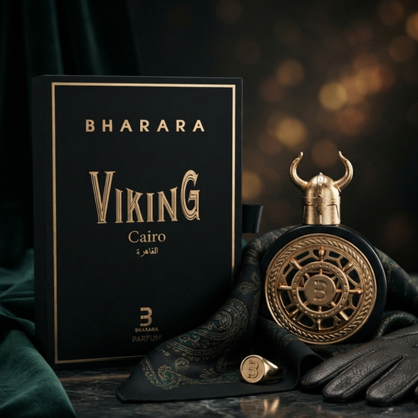 Комплект Bharara Viking Cairo + Viking Kashmir – Луксозни парфюми с цитрусови, дървесни и ориенталски нотки, по 100 мл, EDP 2